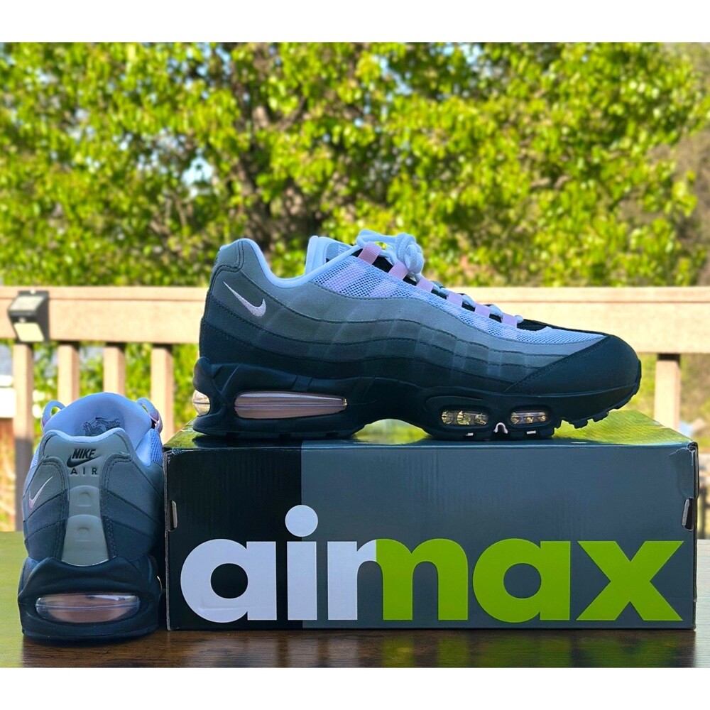 Nike Air Max 95 Big Bubble Black Pink Foam Grey Men’s 11 Women's 12.5 HJ5996-001